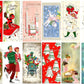 700 + Vintage MCM Printable Christmas Gift Tags Cute Retro Graphics PDF Instant Digital Download HUGE Lot of Holiday Present Tags 708 Images