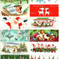 700 + Vintage MCM Printable Christmas Gift Tags Cute Retro Graphics PDF Instant Digital Download HUGE Lot of Holiday Present Tags 708 Images