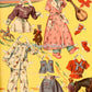 Vintage Paper Dolls Ride A Pony 1944 Printable PDF Instant Digital Download Cute Little Cowgirl Cowboy Western Dolls and Horses Clip Art