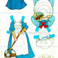 Vintage Paper Dolls The Ginghams Sarahs Country Kitchen Play Set 1979 Printable PDF Instant Digital Download Prairie Frontier Girl Clip Art