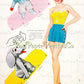 Vintage Paper Dolls Shari Lewis and Lambchop 1958 PDF Printable Instant Digital Download TV Actress Starlet Ventriloquist Puppets