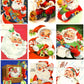 Vintage Printable Christmas Cards So Many Santas Collage Collection ALL Mid Century Santa Claus 72 Images PDF Instant Digital Download