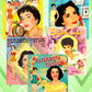 Vintage Movie Star Paper Dolls Elizabeth Taylor FIVE Set Lot 1950s PDF Printable Instant Digital Download Hollywood Actress Clipart