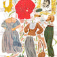 Vintage Paper Dolls Ava Gardner Movie Star 1940s Printable PDF Instant Digital Download Hollywood Actress Starlet Doll Clip Art