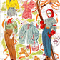 Vintage Paper Dolls Ava Gardner Movie Star 1940s Printable PDF Instant Digital Download Hollywood Actress Starlet Doll Clip Art