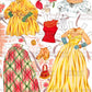 Vintage Paper Dolls Ava Gardner Movie Star 1940s Printable PDF Instant Digital Download Hollywood Actress Starlet Doll Clip Art