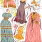 Vintage Paper Dolls Ava Gardner Movie Star 1940s Printable PDF Instant Digital Download Hollywood Actress Starlet Doll Clip Art