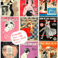 Vintage Jazz Era Sheet Music Covers Collage Images Printable PDF Instant Digital Download Flappers Tuxedoed Men Romance Art Deco Roaring 20s