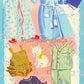 Vintage Paper Dolls Baby Brother and Sister Cute Twin Babies 1958 Printable PDF Instant Digital Download Retro MCM Infant Siblings Clip Art