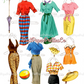 Vintage Paper Dolls Martha Hyer MCM Movie Star 1958 Printable PDF Instant Digital Download Hollywood Actress Starlet Doll Clip Art