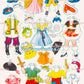 Vintage 27 Dancing School Paper Dolls 1938 PDF Printable Instant Digital Download  Adorable Kitsch Children Clipart