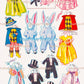 Vintage 27 Dancing School Paper Dolls 1938 PDF Printable Instant Digital Download  Adorable Kitsch Children Clipart