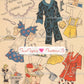 Vintage Paper Dolls Blondie Cut-Out Book 1944 Printable PDF Instant Digital Download Dagwood Bumstead Comic Strip Family Fun Clip Art  981