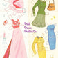 Vintage Paper Dolls Bride and Groom 1960s Printable PDF Instant Digital Download 2 Wedding Dolls and Clothes Clip Art