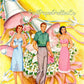 Vintage Wedding Paper Dolls Here Comes The Bride 1952 Printable PDF Instant Digital Download Bride Groom GORGEOUS Clip Art