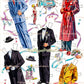 Vintage Wedding Paper Dolls Here Comes The Bride 1952 Printable PDF Instant Digital Download Bride Groom GORGEOUS Clip Art