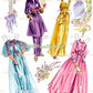 Vintage Wedding Paper Dolls Here Comes The Bride 1952 Printable PDF Instant Digital Download Bride Groom GORGEOUS Clip Art