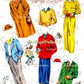 Vintage Wedding Paper Dolls Here Comes The Bride 1952 Printable PDF Instant Digital Download Bride Groom GORGEOUS Clip Art