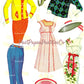 Vintage Movie Star Paper Dolls Patty Duke 1964 Printable PDF Instant Digital Download Teenager Hollywood Starlet