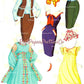 Vintage Movie Star Paper Dolls Patty Duke 1964 Printable PDF Instant Digital Download Teenager Hollywood Starlet