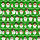 Vintage Printable Christmas Gift Wrap Cute Snowman Family Collage Sheet Instant Digital Download Kitsch Snow People Wrapping Paper Clip Art