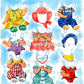Vintage Paper Dolls Baby Parade 1955 Printable PDF Instant Digital Download Cute MCM Babies & Outfits Clip Art