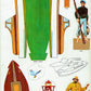 Vintage Paper Boats with Crews Buoys and Docks Punch Outs 1959 PDF Printable Instant Digital Download Toy Sailboat Motor Boats Playset