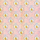 Vintage Printable Gift Wrap Kitsch Baby Girl in Flower Hearts Image Instant Digital Download Cute New Baby Shower Wrapping Paper
