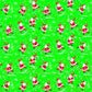 Vintage Printable Christmas Gift Wrap Skating Santa Claus Retro Wrapping Paper Collage Sheet Instant Digital Download Fun Santa Clip Art 3 Sizes