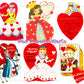 Vintage Valentines Queen Of Hearts Collage Sheets Printable Instant Digital Download Cute Kitsch Royal Ladies Themed Clip Art 24 Images
