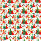 Vintage Printable Christmas Gift Wrap Christmas Morning Children Toys Wrapping Paper Collage Sheet Instant Digital Download Holiday Clipart
