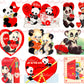 27 Vintage Printable Panda Bear Valentine Card Collage Images PDF Instant Digital Download ALL Kitsch Anthropomorphic Panda Love Clip Art