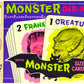 Vintage Printable Monster Old Maid Playing Cards Spooktacular Collage Set PDF Instant Digital Download Halloween Classic 60s Card Game