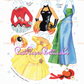 Vintage Paper Dolls Pretty Figure Skaters Ice Festival 1957 Printable PDF Instant Digital Download Figure Skating Clipart