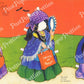 Vintage Halloween Paper Dolls Greeting Cards Adorable Little Girls Trick or Treat c. 1980s PDF Instant Digital Download Collection No. 2