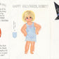 Vintage Halloween Paper Dolls Greeting Cards Adorable Little Girls Trick or Treat c. 1980s PDF Instant Digital Download Collection No. 2