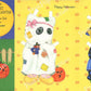 Vintage Halloween Paper Dolls Greeting Cards Adorable Little Girls Black Cat c. 1980s PDF Instant Digital Download Collection No. 1