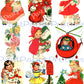 45 Vintage Printable Little Christmas Girls Collage Sheets & Cards Cute Holiday Images PDF Instant Digital Download ALL GIRLS Clip Art