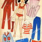 Vintage Printable Paper Dolls Retro Eighties Fashion Girls Collage Sheets 1980s Fashions Cut Out Dolls PDF Instant Digital Download 20 Pages