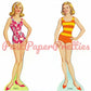 Vintage Movie Star Paper Dolls Patty Duke c. 1964 Printable Instant Digital Download Teenager Hollywood Starlet JPEG PDF