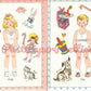 Vintage Paper Dolls Judy and Jim c. 1947 Printable PDF Instant Digital Download Cute Brother Sister Siblings Clip Art