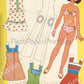 Vintage Printable Paper Dolls Retro Seventies Summer Girls Collage Sheets 1970s Fashions Cut Out Dolls PDF Instant Digital Download 17 Pages