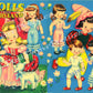 Vintage Paper Dolls Cute Dolls From Storyland c. 1948 Cute Girls Boys Printable PDF Instant Digital Download Kitsch Fairy Tales Clip Art