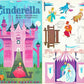 Vintage Paper Dolls Cinderella Punch-Out Figures Printable Playset 1962 PDF Instant Digital Download Cute Fairytale Paper Craft Set