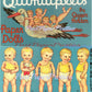 Vintage Paper Dolls Quintuplets Baby Quints c. 1940s Printable PDF Instant Digital Download Kitsch Cute Toddler Babies Siblings Clip Art