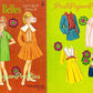 Vintage Paper Dolls Pretty Belles Cut-Outs Printable PDF Instant Digital Download 2 Cute Girls Friends Dolls and Sixties Fashions Clip Art