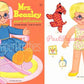 Vintage Paper Dolls Mrs Beasley Doll c. 1971 Printable PDF Instant Digital Download Cute Childhood Toy Doll  Family Affair TV Show Clip Art