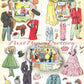 Vintage Paper Dolls Blondie Cut-Out Book c. 1943 Printable PDF Instant Digital Download Dagwood Alexander Cookie Daisy & Pups Clip Art 975
