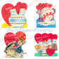 Vintage Printable Valentines Day Cards Sweet Sugar Bowls Theme Collage Sheets PDF Instant Digital Download Retro Valentines JPEG PNG