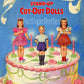 Vintage Paper Dolls Birthday Party Stand-Up Cut-Out Dolls c. 1944 Printable PDF Instant Digital Download Cute Boys Girls Wrap Around Skirts